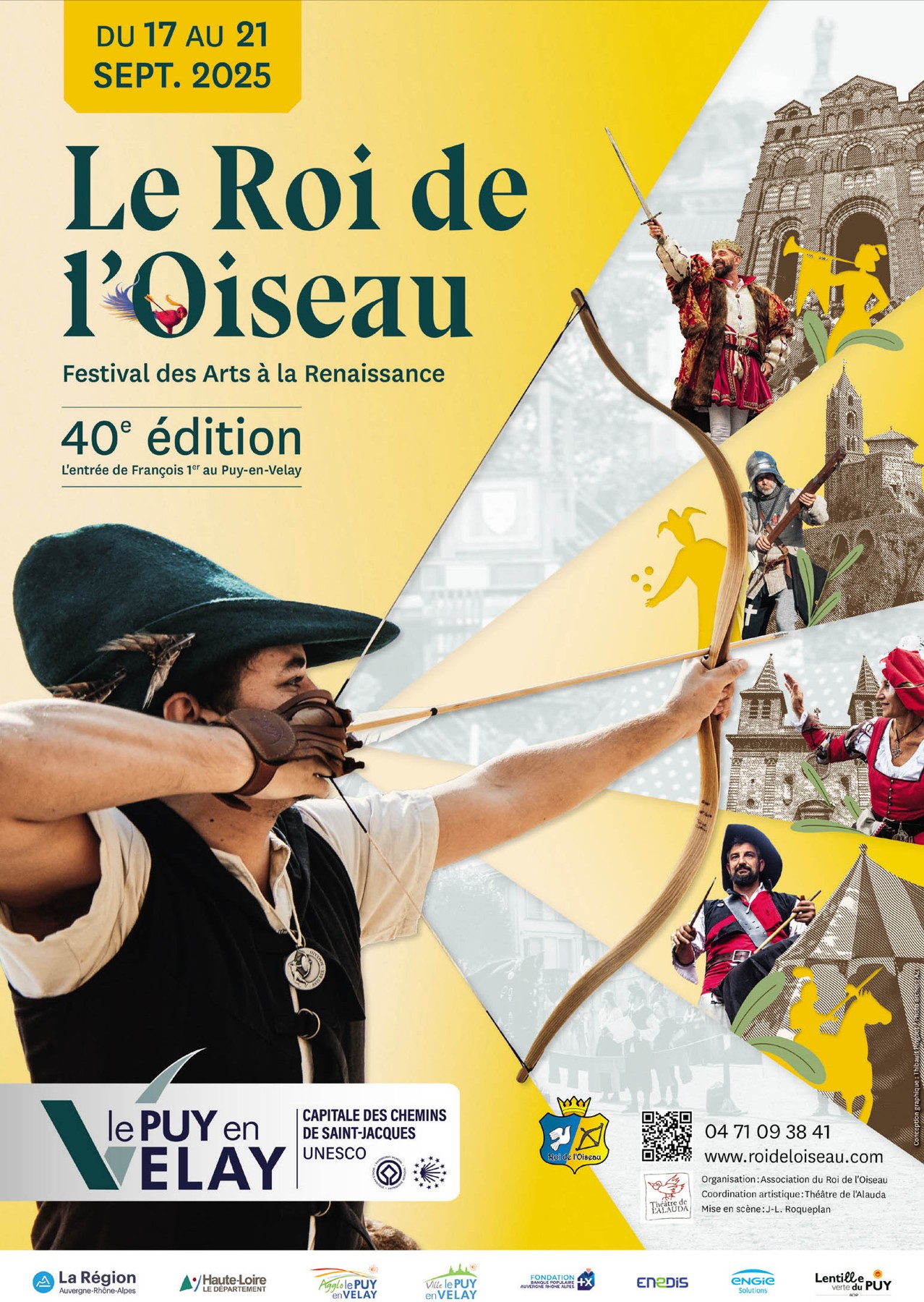 Affiche de Le Roi de l’Oiseau — Le Puy-en-Velay · 17–21 septembre 2025